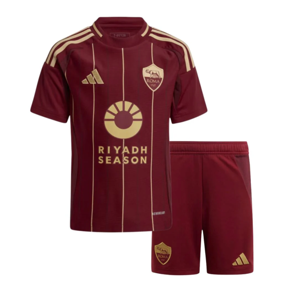 Otroski AS Roma 2024 25 Nogometni Dresi Komplet Domaci