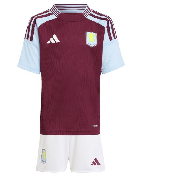 Otroski Aston Villa Nogometni Dresi Komplet Domaci 2024 2025 2