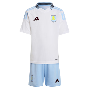 Otroski Aston Villa Nogometni Dresi Komplet Gostujoci 2024 2025 1
