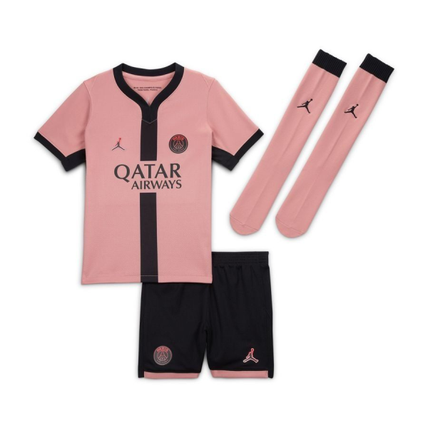 Otroski Paris Saint Germain PSG 2024 25 Nogometni Dresi Komplet Tretji 2