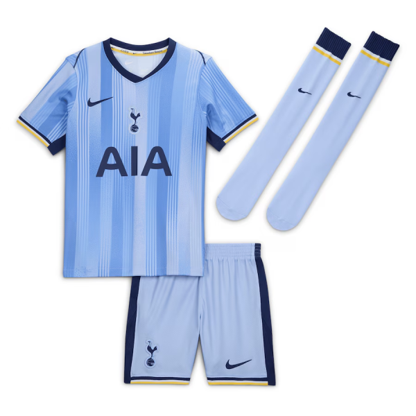 Otroski Tottenham Hotspur 2024 25 Nogometni Dresi Komplet Gostujoci 1